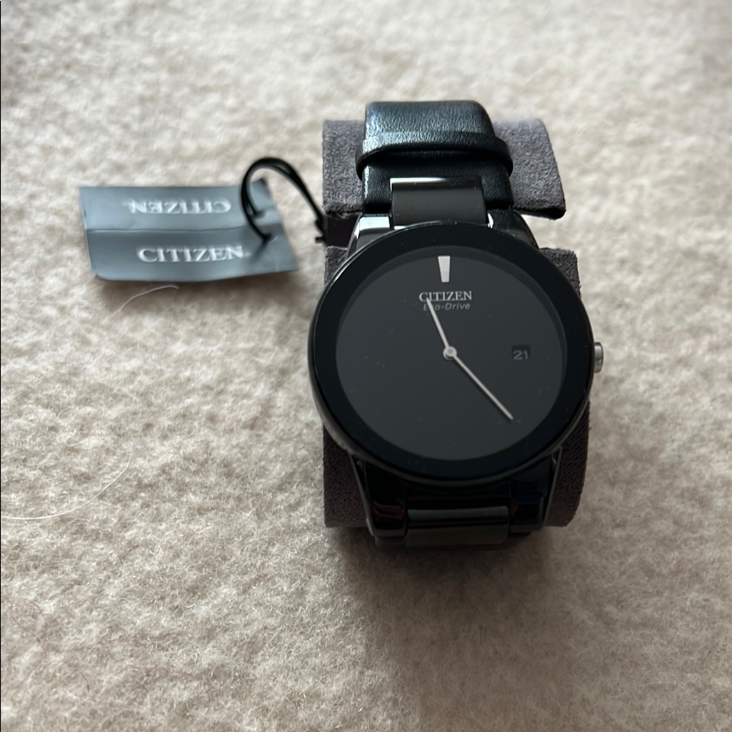 Citizen Eco-Drive Black Dial Watch